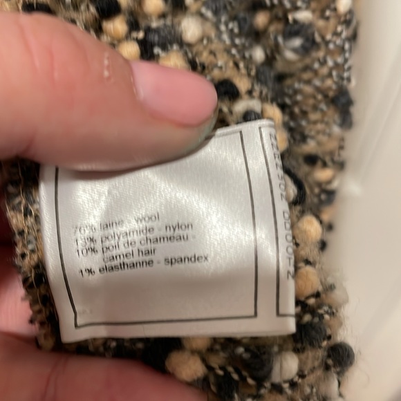 COPY - Coco Chanel long size 42 xl duster sweater wool blend so amazing cardigan - Picture 9 of 12